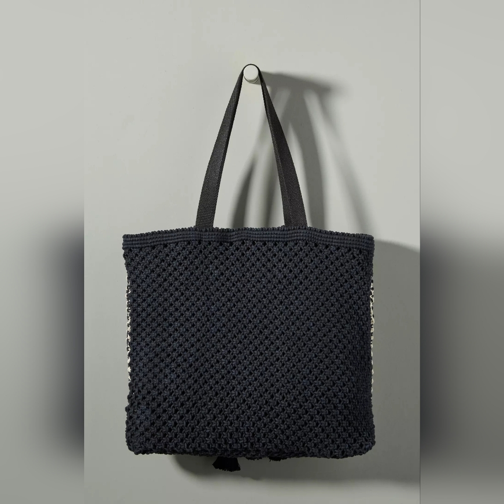 "Menorca" Woven Tote - Picture 2 of 8